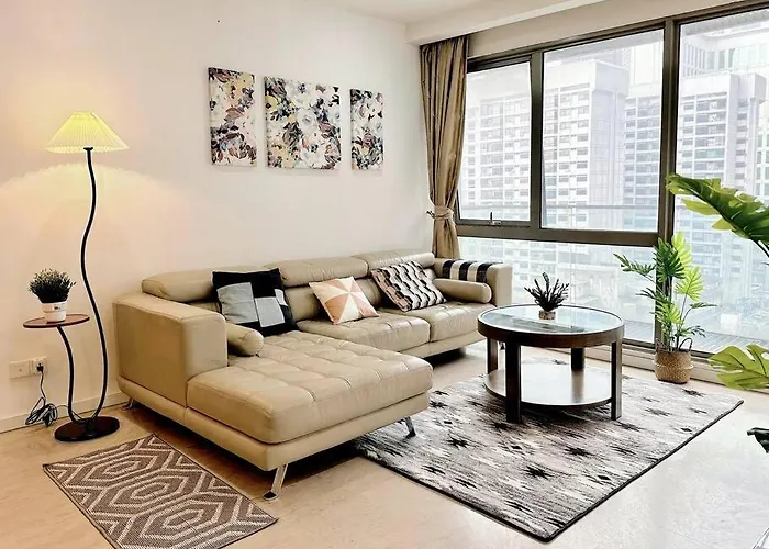 1 Min To Pavilion,Klcc & Spacious City View,6-7Pax